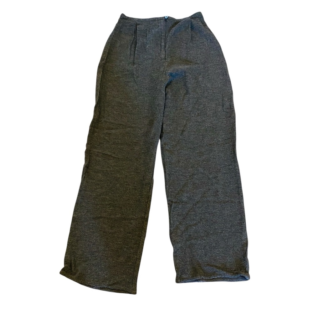 EILEEN FISHER Gray Pleated Waist Pants